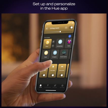 Philips - LED димируемо таванно осветително тяло Hue AURELLE LED/21W/230V 2200-6500K Ø 39,5 см бяло