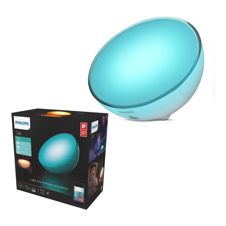 Philips - Димируема настолна лампа Hue GO 1xLED/6W/RGB