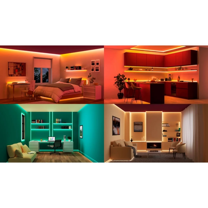 Philips - димируема RGB LED лента SMART STRIP 5m LED/7W/230V 2200-6500K Wi-Fi