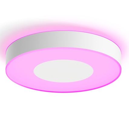 Philips - RGB LED димируемо таванно осветително тяло Hue INFUSE LED/52,5W/230V 2000-6500K Ø 425 mm бяло