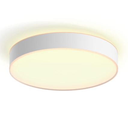 Philips - Димируемо таванно осветително тяло Hue LED/33,5W/230V 2200-6500K Ø 425 mm бяло + дистанционно управление