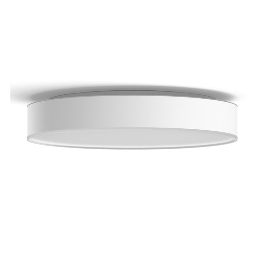 Philips - Димируемо таванно осветително тяло Hue LED/33,5W/230V 2200-6500K Ø 425 mm бяло + дистанционно управление