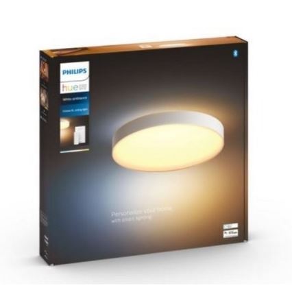 Philips - LED димируемо таванно осветително тяло Hue LED/48W/230V 2200-6500K Ø 551 mm бяло + дистанционно управление