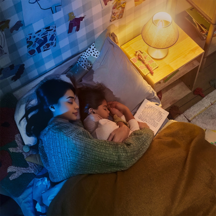 Philips - LED димируемо таванно осветително тяло с вентилатор BLISS LED/35W/230V кафяво + дистанционно управление