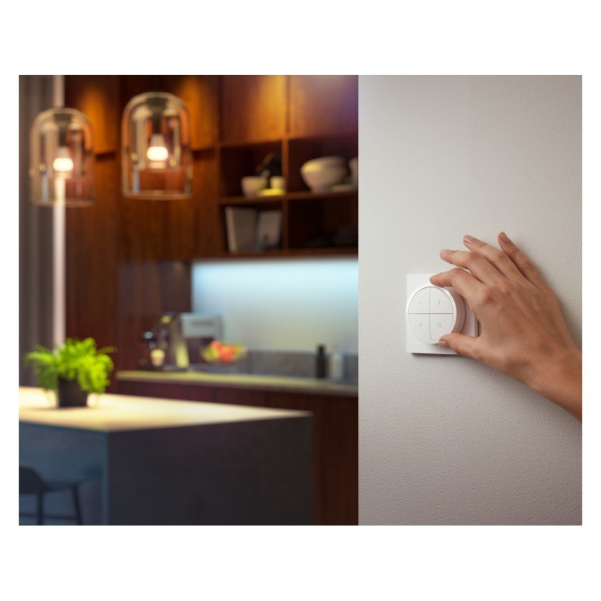 Philips - Дистанционно управление с превключвател Hue TAP 1xCR2032 бяло