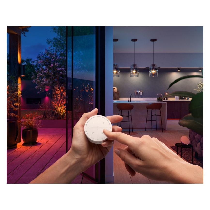 Philips - Дистанционно управление с превключвател Hue TAP 1xCR2032 бяло