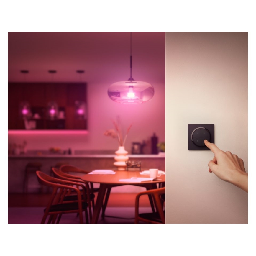 Philips - Дистанционно управление с превключвател Hue TAP 1xCR2032 черно