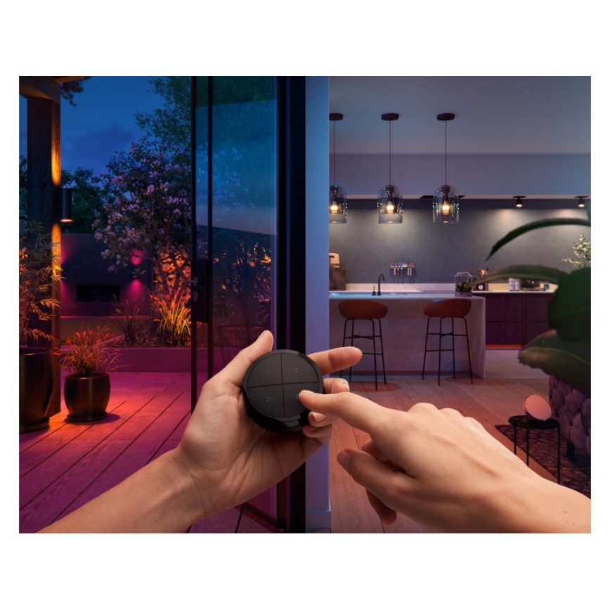 Philips - Дистанционно управление с превключвател Hue TAP 1xCR2032 черно