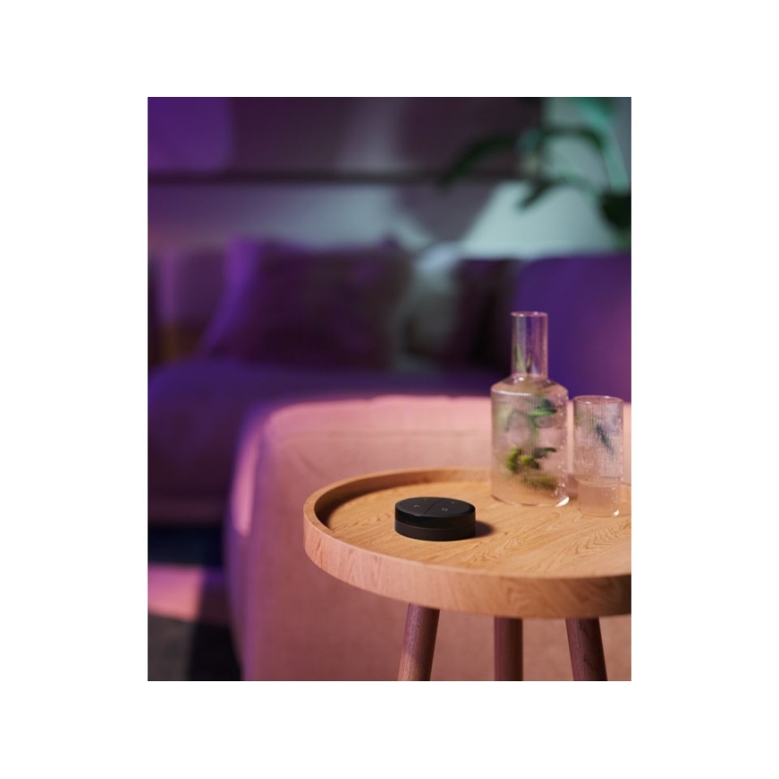 Philips - Дистанционно управление с превключвател Hue TAP 1xCR2032 черно