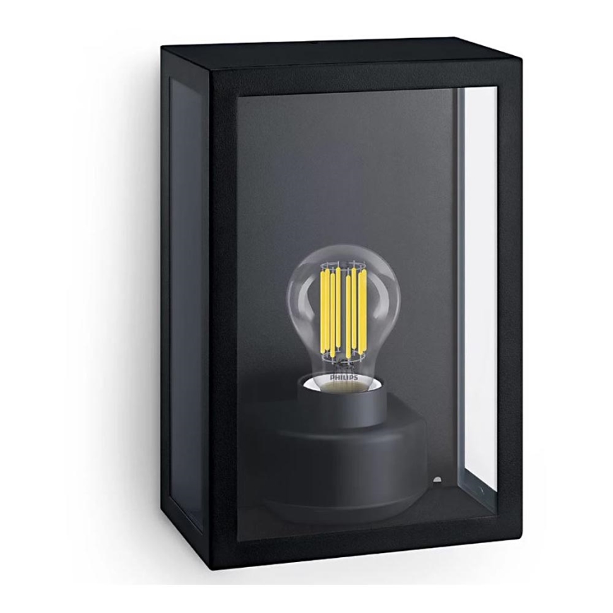 Philips - Екстериорен аплик ALZOR 1xE27/25W/230V IP44