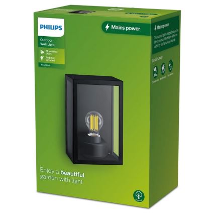 Philips - Екстериорен аплик ALZOR 1xE27/25W/230V IP44