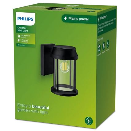 Philips - Екстериорен аплик BELLINI 1xE27/25W/230V IP44