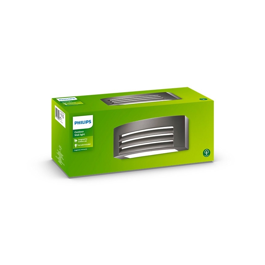 Philips - Екстериорен аплик FRAGRANCE 1xE27/42W/230V IP44