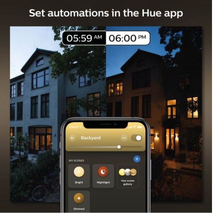 Philips - Димируем екстериорен аплик Hue INARA 1xE27/7W/230V Wi-Fi IP44