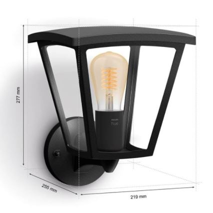 Philips - Димируем екстериорен аплик Hue INARA 1xE27/7W/230V Wi-Fi IP44