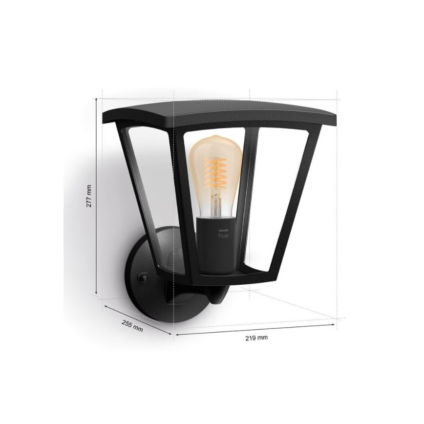 Philips - Димируем екстериорен аплик Hue INARA 1xE27/7W/230V Wi-Fi IP44