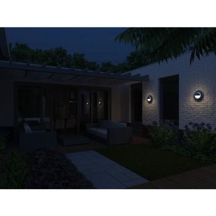 Philips - Екстериорен аплик JUNE 1xE27/12W/230V IP44