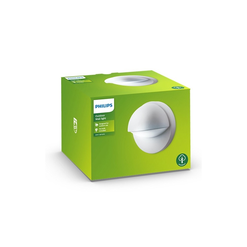 Philips - Екстериорен аплик JUNE 1xE27/12W/230V IP44