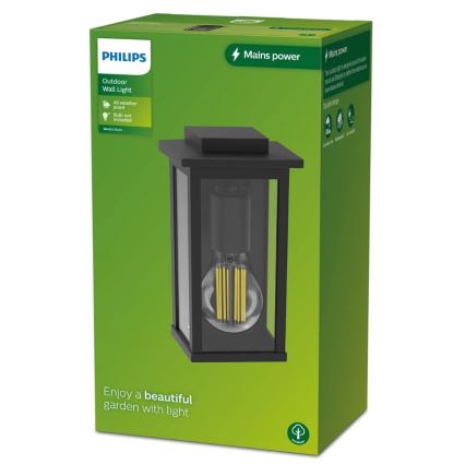 Philips - Екстериорен аплик MIRTH 1xE27/25W/230V IP44