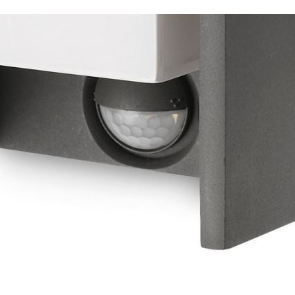 Philips - Екстериорен аплик със сензор BRIDGE 1xE27/15W/230V IP44