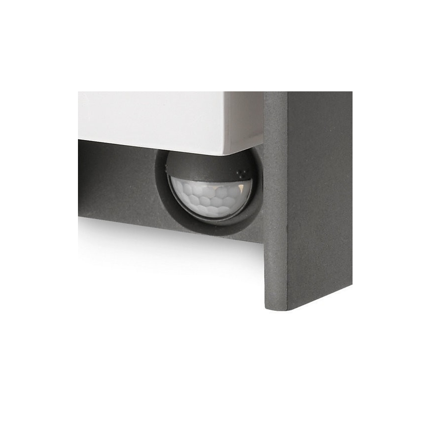 Philips - Екстериорен аплик със сензор BRIDGE 1xE27/15W/230V IP44