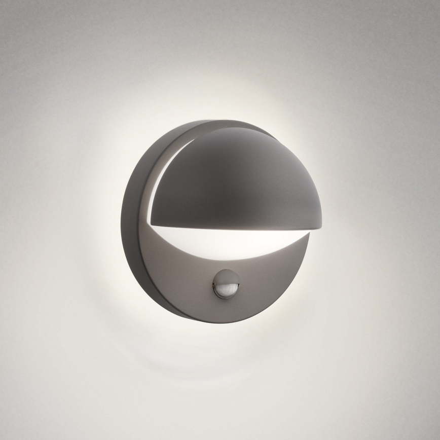 Philips - Екстериорен аплик със сензор JUNE 1xE27/12W/230V IP44
