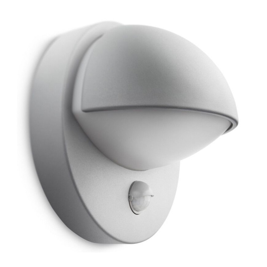 Philips - Екстериорен аплик със сензор 1xE27/12W/230V IP44