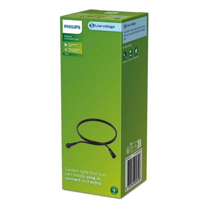 Philips - Екстериорен разклонител 2 м IP67