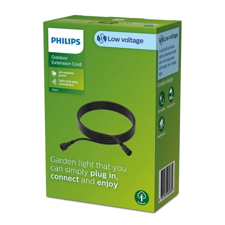 Philips - Екстериорен разклонител 5 м IP67