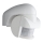 Philips - Екстериорен сензор за движение IP44 бял