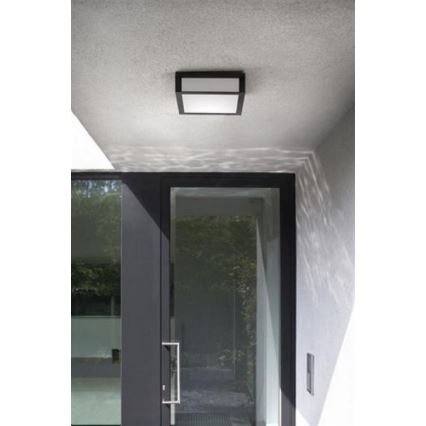 Philips - Екстериорна лампа SKIES 2xE27/14W/230V IP44 антрацит