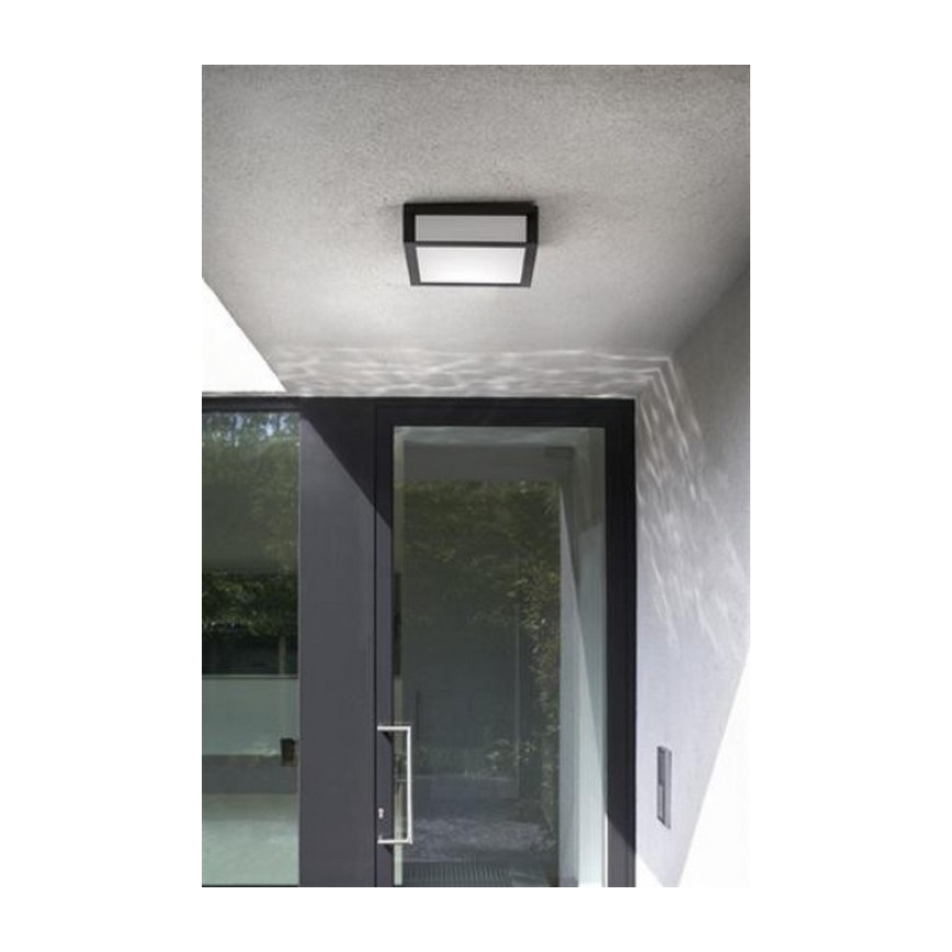 Philips - Екстериорна лампа SKIES 2xE27/14W/230V IP44 антрацит