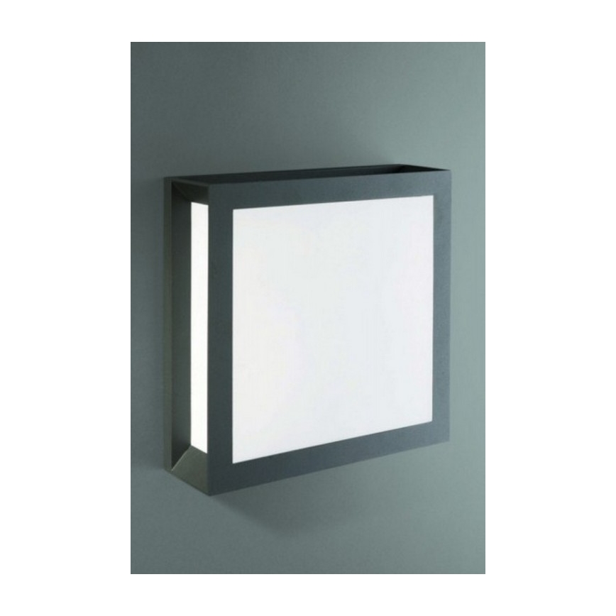 Philips - Екстериорна лампа SKIES 2xE27/14W/230V IP44 антрацит