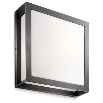 Philips - Екстериорна лампа SKIES 2xE27/14W/230V IP44 антрацит