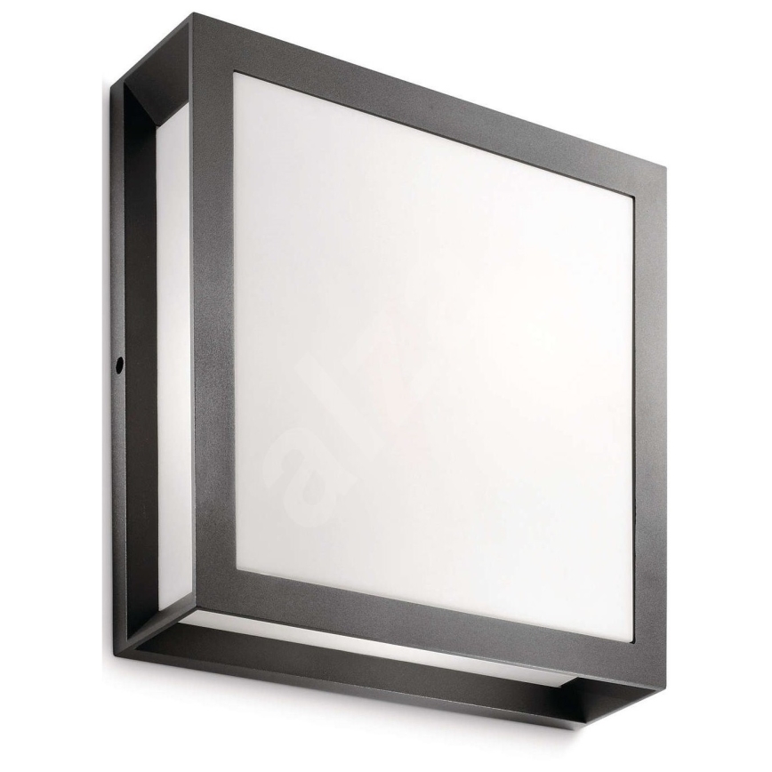 Philips - Екстериорна лампа SKIES 2xE27/14W/230V IP44 антрацит
