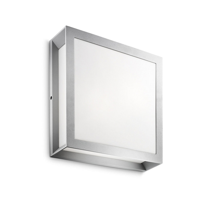 Philips - Екстериорна лампа 2xE27/14W/230V IP44 сива