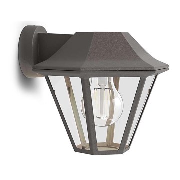 Philips - Екстериорна Стенна лампа 1xE27/42W IP44
