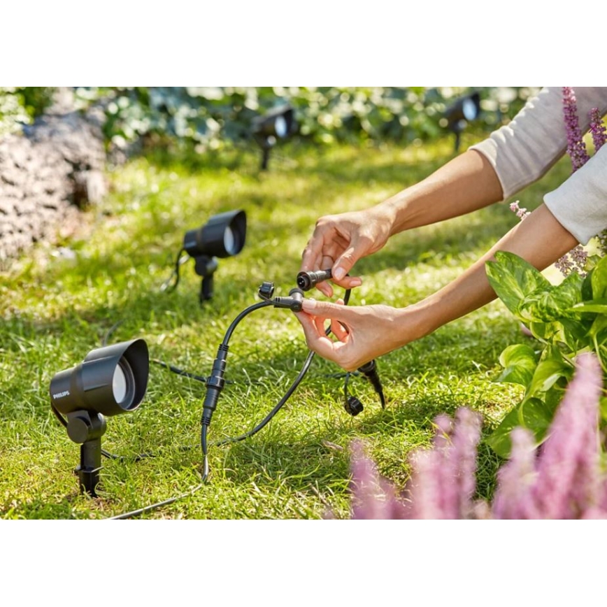 Philips - LED Външно насочващо осветително тяло LED/6W/12V 4000K IP44