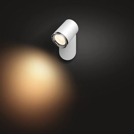 Philips - LED регулируемо осветително тяло за баня Hue ADORE 1xGU10/5W/230V IP44 + дистанционно управление