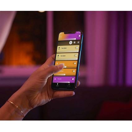 Philips - LED RGBW регулируемо точково осветително тяло Hue FUGATO 4xGU10/4,2W/230V 2000-6500K черно