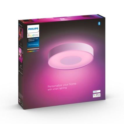 Philips - LED RGB регулируемо таванно осветително тяло Hue INFUSE LED/33,5W/230V 2000-6500K Ø 381 мм бяло