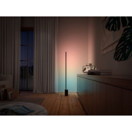 Philips - LED RGBW регулируема настолна лампа Hue SIGNE LED/29W/230V 2000-6500K черна