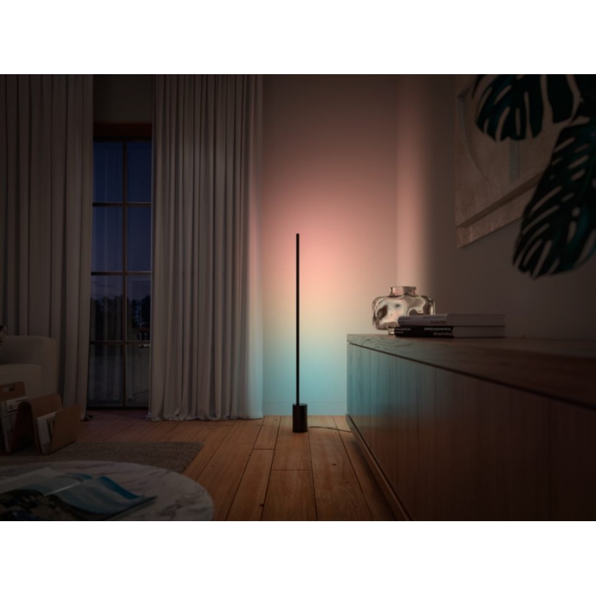 Philips - LED RGBW регулируема настолна лампа Hue SIGNE LED/29W/230V 2000-6500K черна