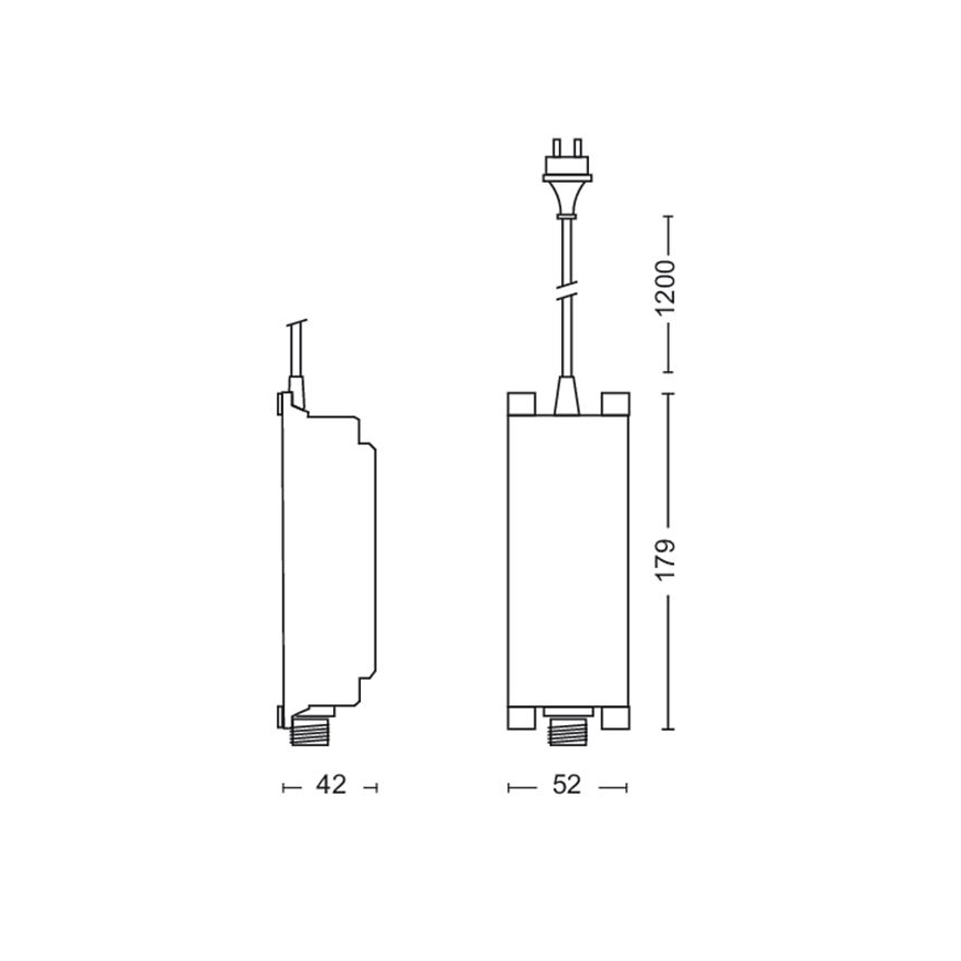 Philips - Източник на захранване 48W/12/230V IP67