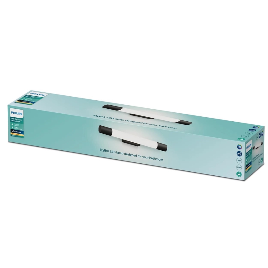 Philips - Лампа за огледало в баня ROVER LED/5W/230V IP44 черен
