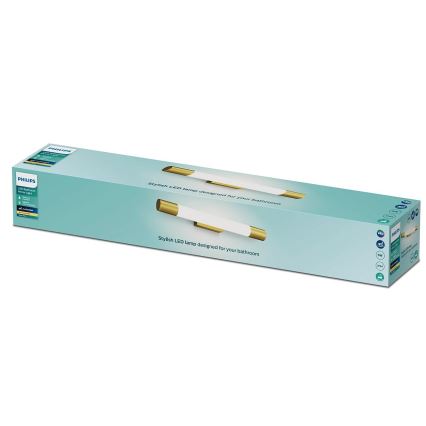 Philips - Лампа за огледало в баня ROVER LED/5W/230V IP44 месинг