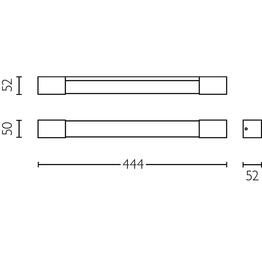 Philips - Лампа за огледало в баня ROVER LED/5W/230V IP44 месинг