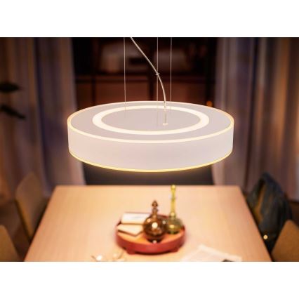 Philips - LED Димируем пендел Hue LED/33,5W/230V 2200-6500K бял + дистанционно управление