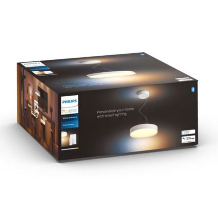 Philips - LED Димируем пендел Hue LED/33,5W/230V 2200-6500K бял + дистанционно управление