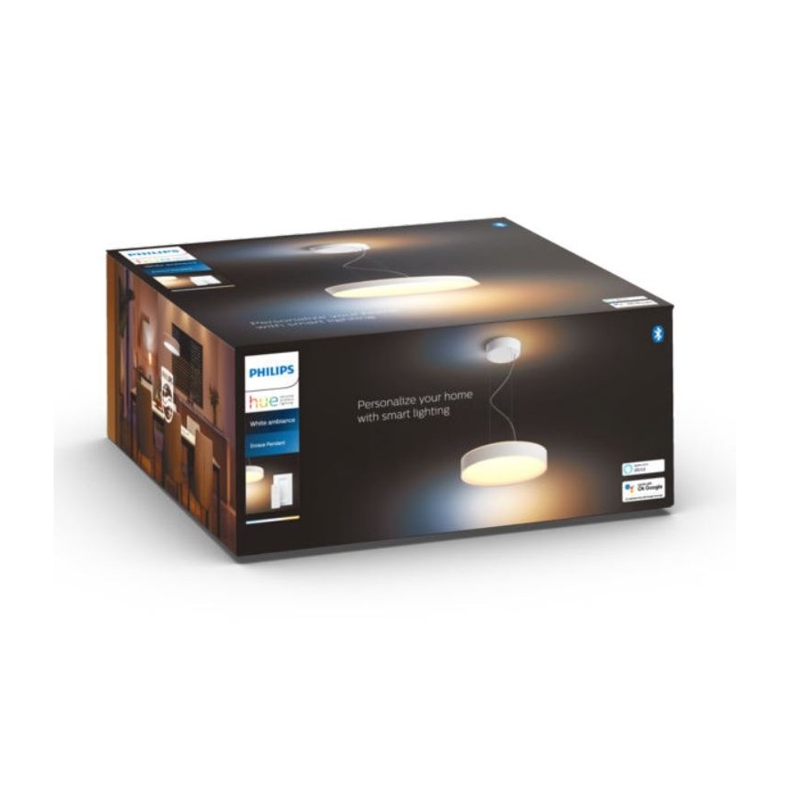 Philips - LED Димируем пендел Hue LED/33,5W/230V 2200-6500K бял + дистанционно управление